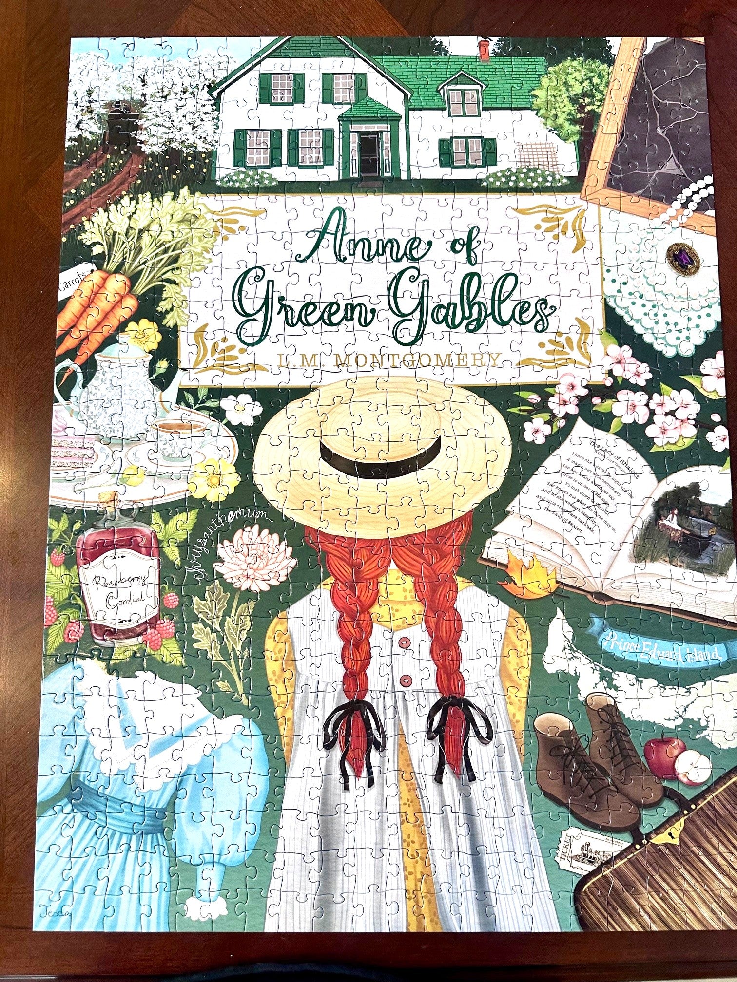 NEW! ANNE OF GREEN GABLES -500 PIECE JIGSAW PUZZLE