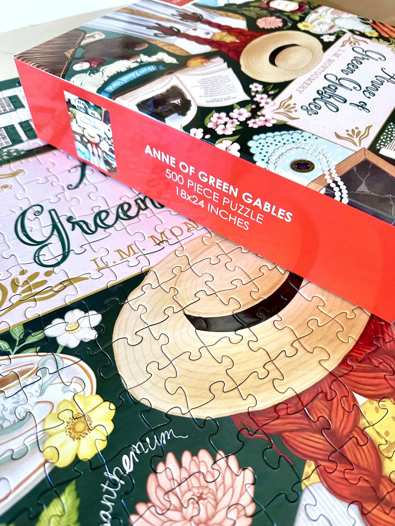 NEW! ANNE OF GREEN GABLES -500 PIECE JIGSAW PUZZLE