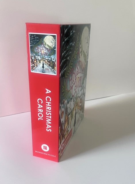 NEW! A CHRISTMAS CAROL -500 PIECE JIGSAW PUZZLE BOOK SET