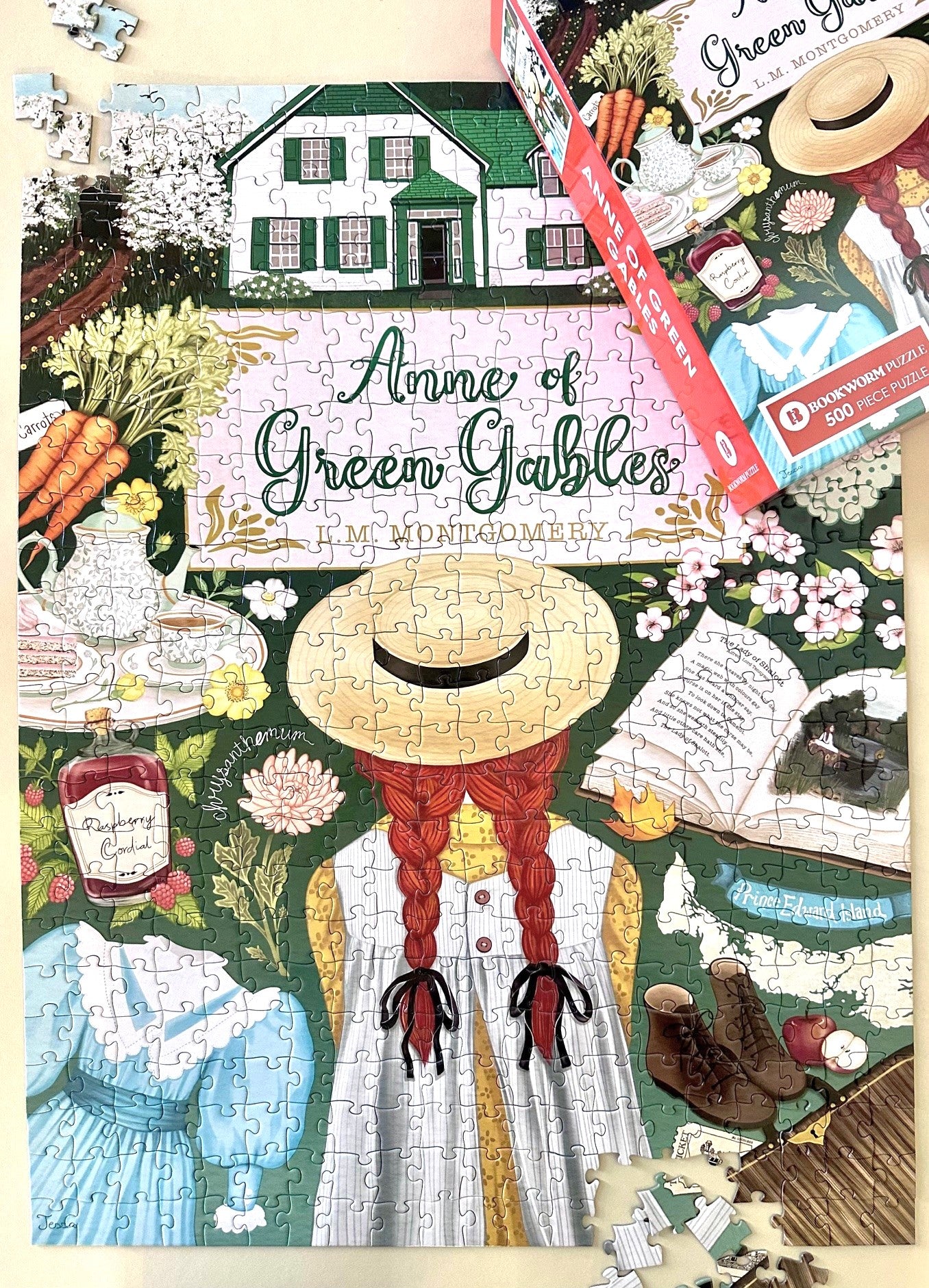 Anne of Green Gables 500ピースジグソーパズル NEW! ANNE OF GREEN GABLES -500 PIECE JIGSAW PUZZLE